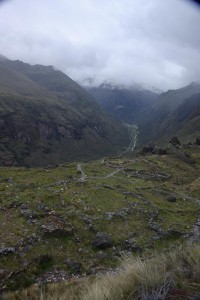 Aussicht von Huarcamarca