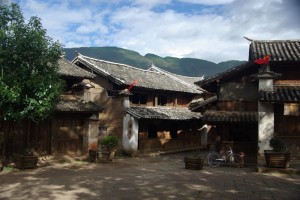Der Dorfplatz von Shaxi