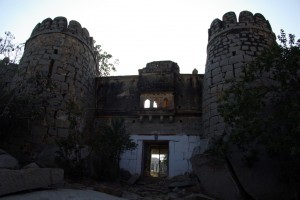 Der Eingang zur alten Festung
